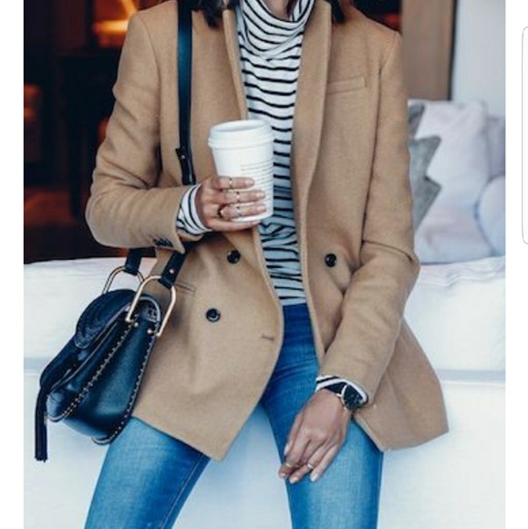 Ann Taylor Jackets & Blazers - Ann Taylor Camel Wool Blazer